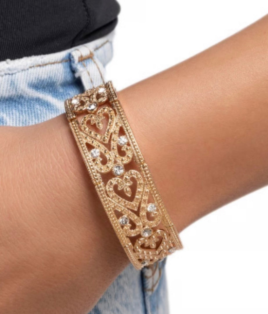 Paparazzi - Exclusive Eternity - Gold Bracelet