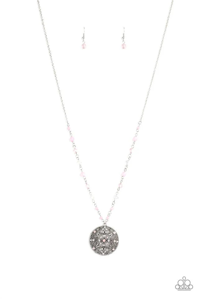 Paparazzi Necklace ~ Everyday Enchantment - Pink
