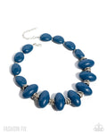 Tangible Tradition - blue - Paparazzi necklace