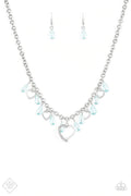 Paparazzi Necklace ~ Keep Me In Your Heart - Blue