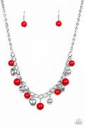 Paparazzi Necklace ~ Summer Fling - Red