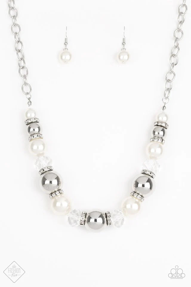 Paparazzi Necklace ~ The Camera Never Lies - White
