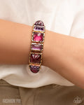 Paparazzi Bracelet ~ Retro Radical - Purple