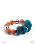 Paparazzi Bracelet ~ Bright Broadcast - Blue